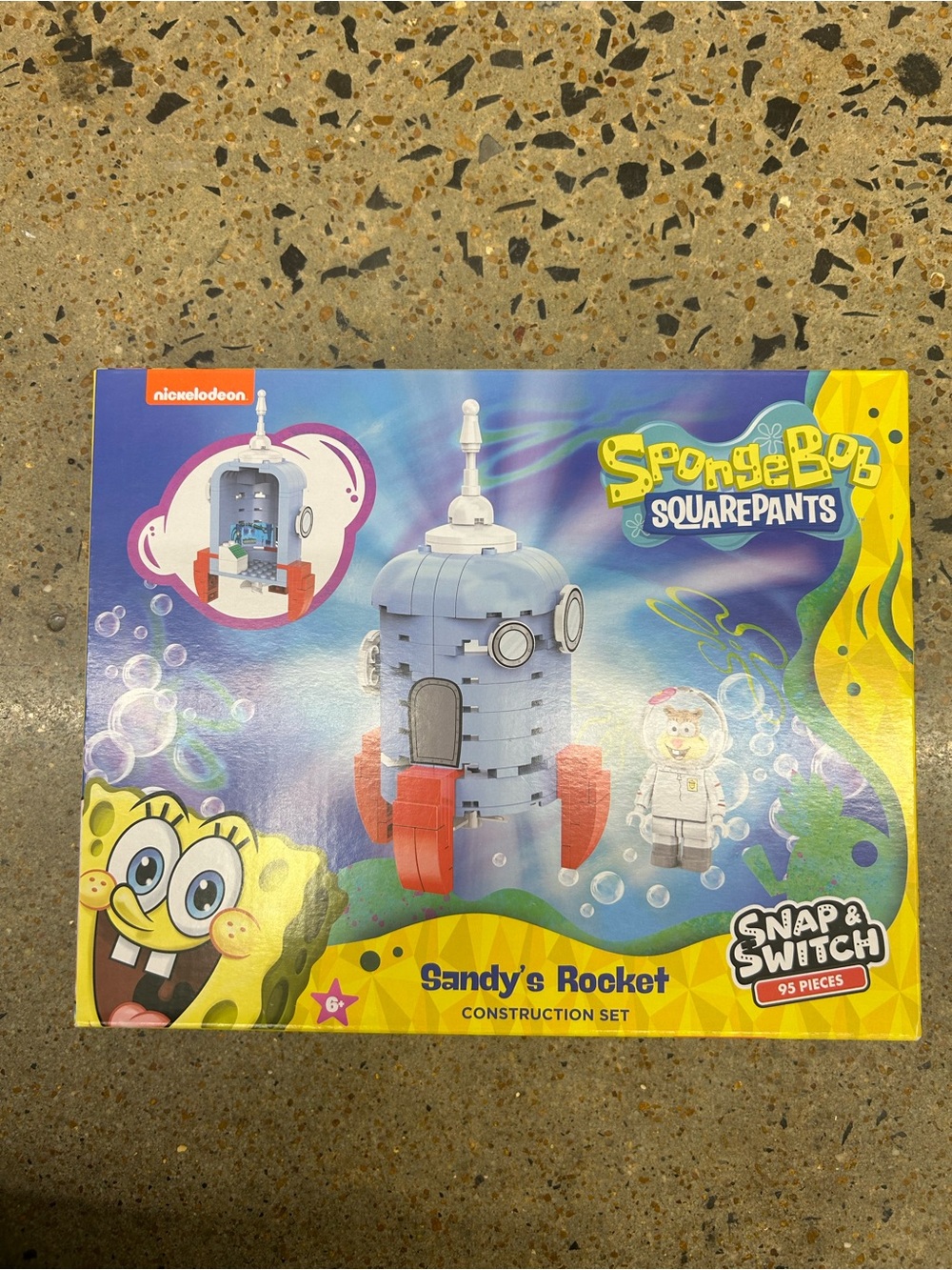 SpongeBob SquarePants Sandy's Rocket Construction Set